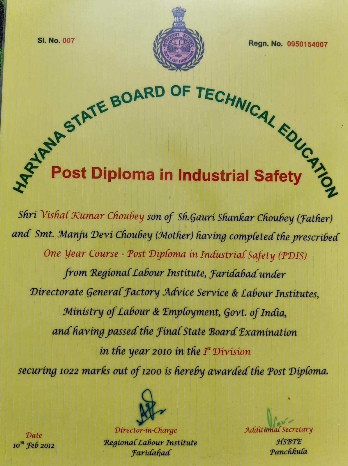 Qualified Safety Professional